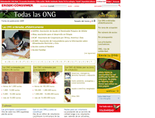 Tablet Screenshot of ong.consumer.es